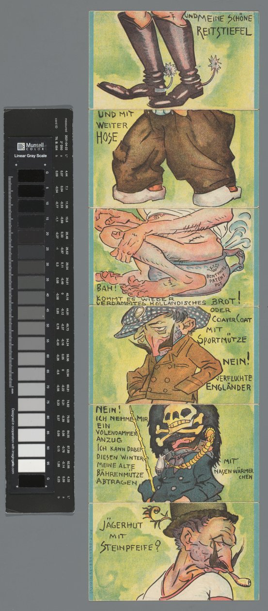 Różne części garderoby dla cesarza Wilhelma II autorstwa Leo Gestel