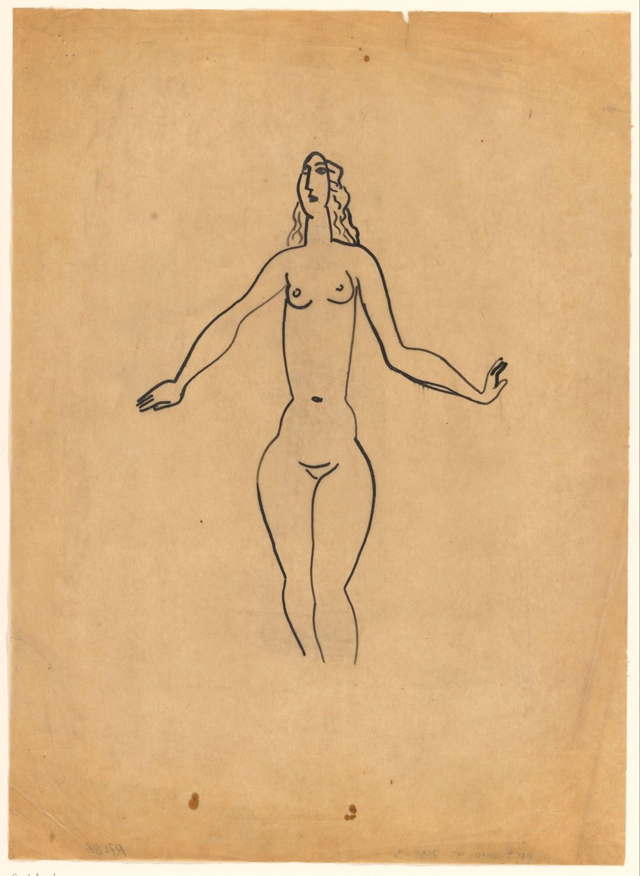 Weiblicher Akt autorstwa Leo Gestel