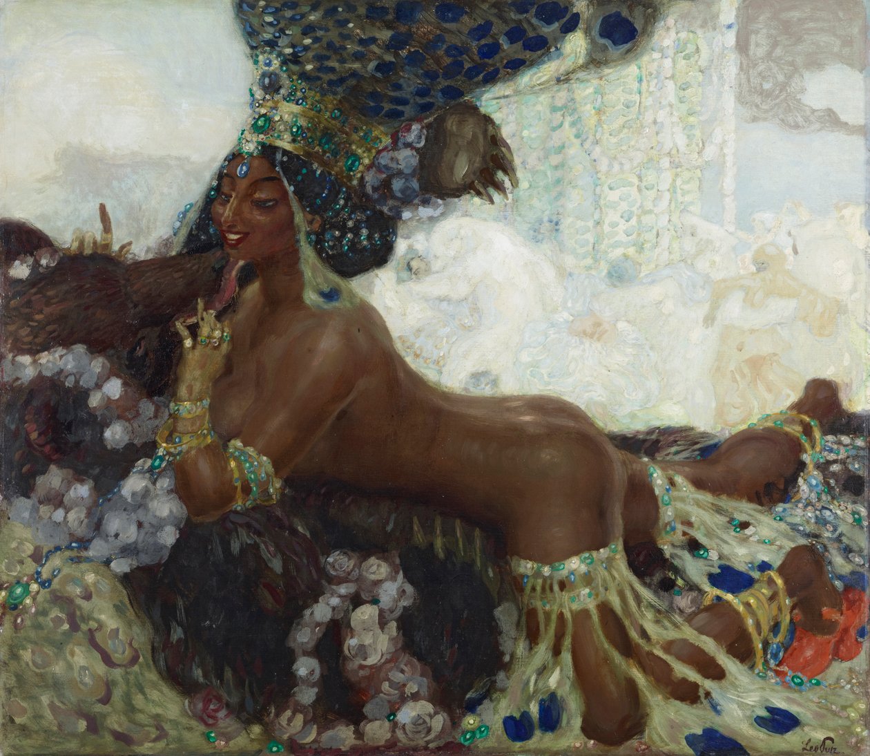 bajadere autorstwa Leo Putz