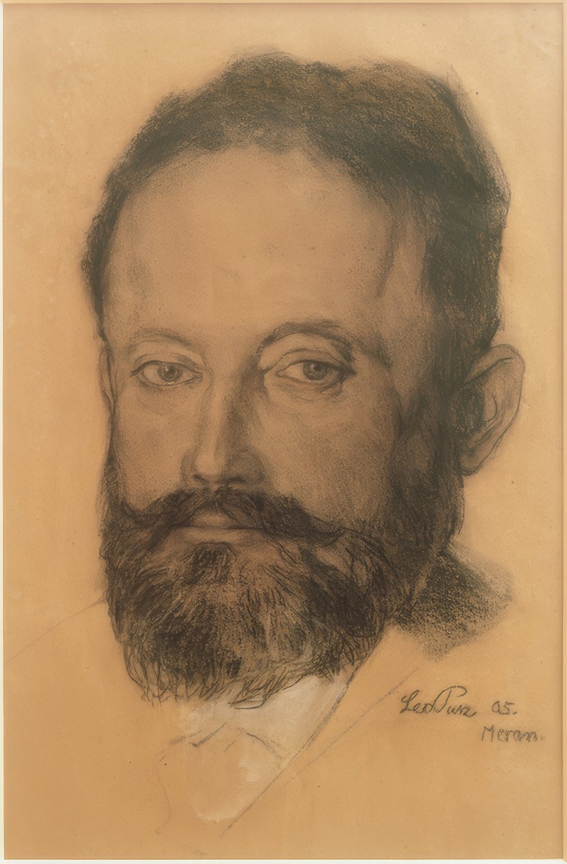 Portret dżentelmena autorstwa Leo Putz