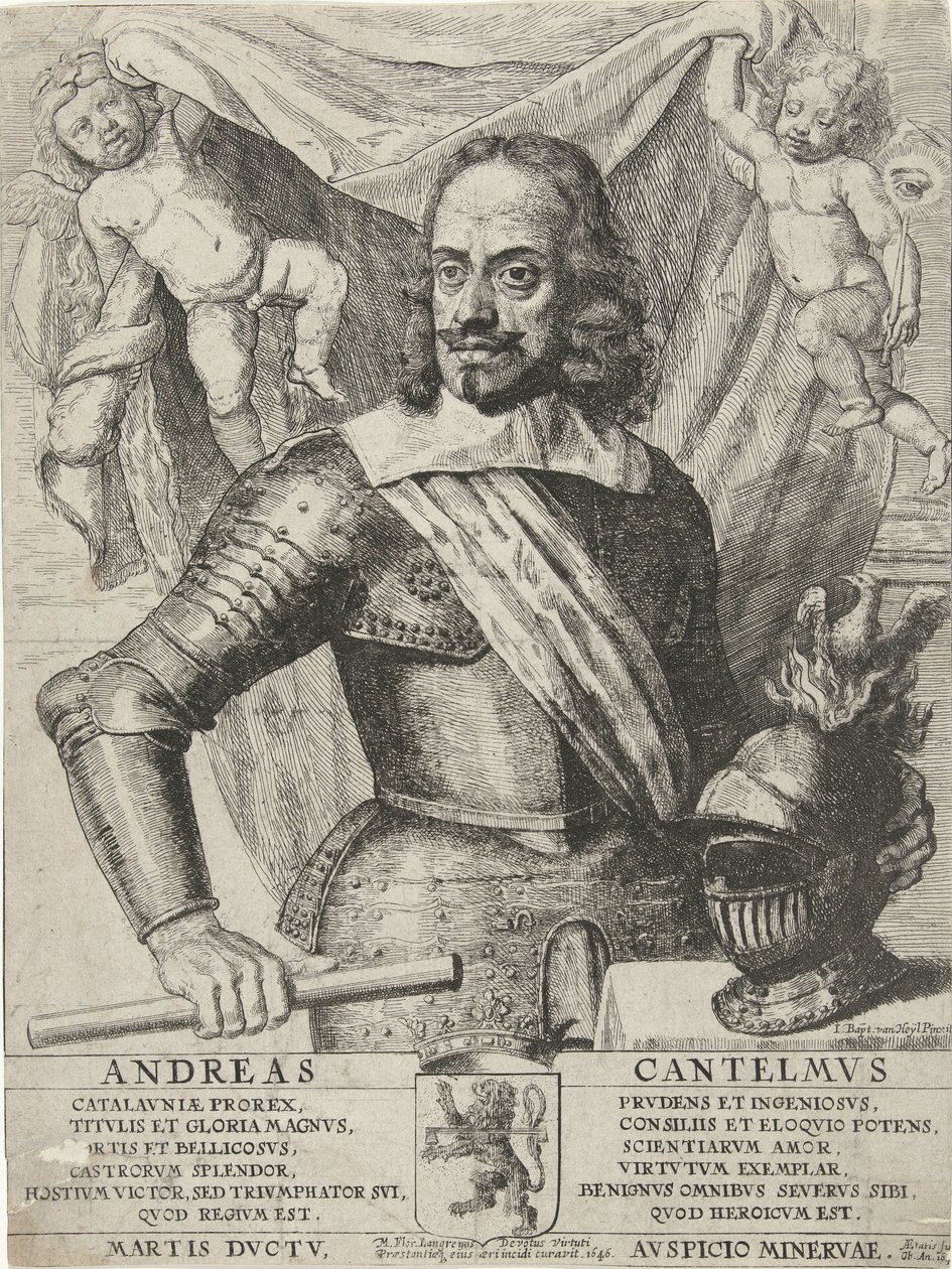 Portret van Don Andrea Cantelmo autorstwa Leo van Heil