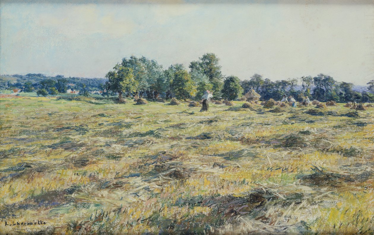 Sianokosy, c.1887 autorstwa Leon Augustin Lhermitte