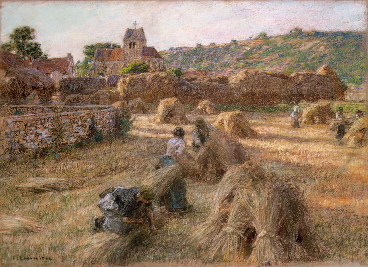 Snopki, 1897 autorstwa Leon Augustin Lhermitte