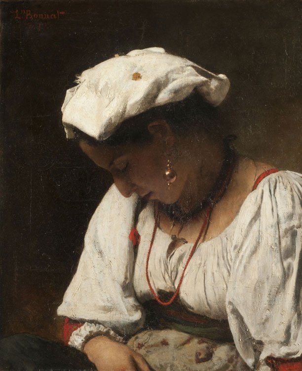 Ofiara autorstwa Leon Joseph Florentin Bonnat