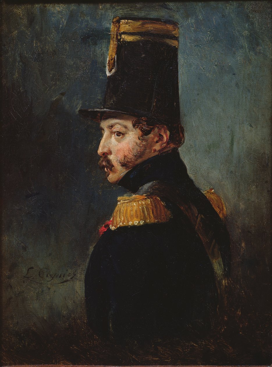 Przypuszczalnie portret generała Gastona Auguste de Gallifet autorstwa Léon Cogniet