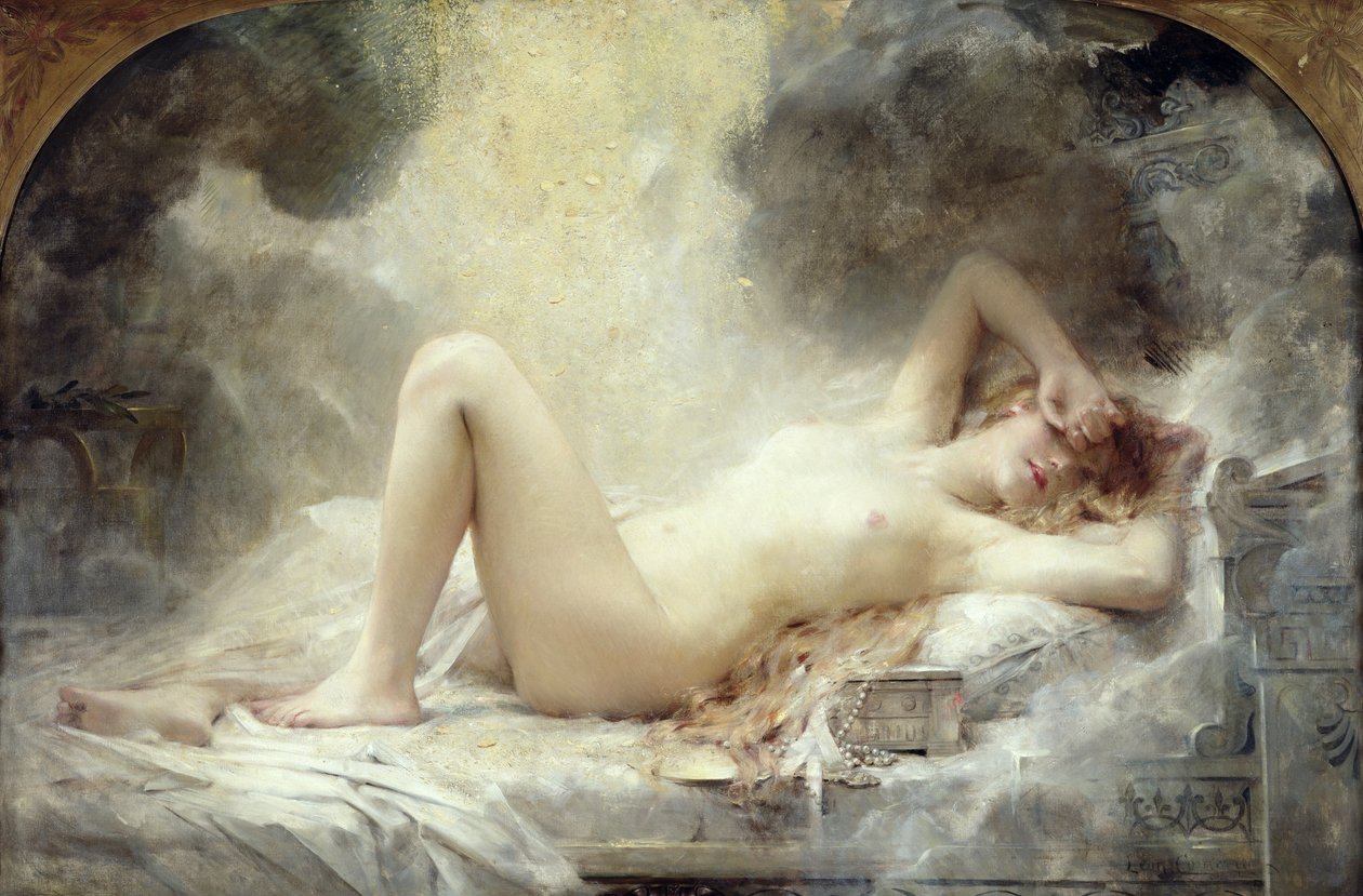 złoty deszcz autorstwa Leon Francois Comerre