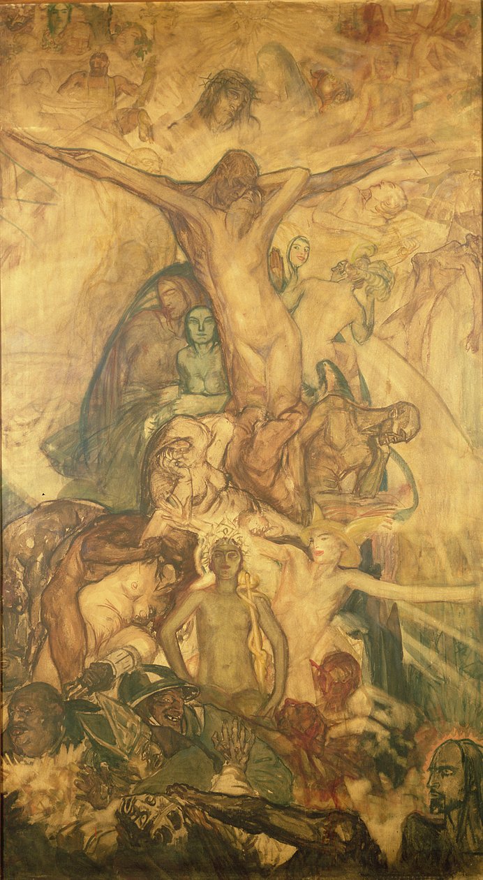 Wniebowstąpienie autorstwa Leon Henri Marie Frederic