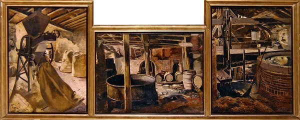 Stary Browar, 1895 r. autorstwa Leon Henri Marie Frederic