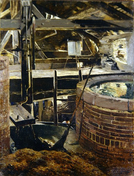 Stary Browar, 1895 r. autorstwa Leon Henri Marie Frederic