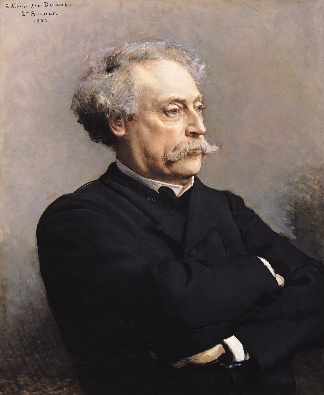 Alexandre Dumas Fils (1824-95) 1886 autorstwa Leon Joseph Florentin Bonnat