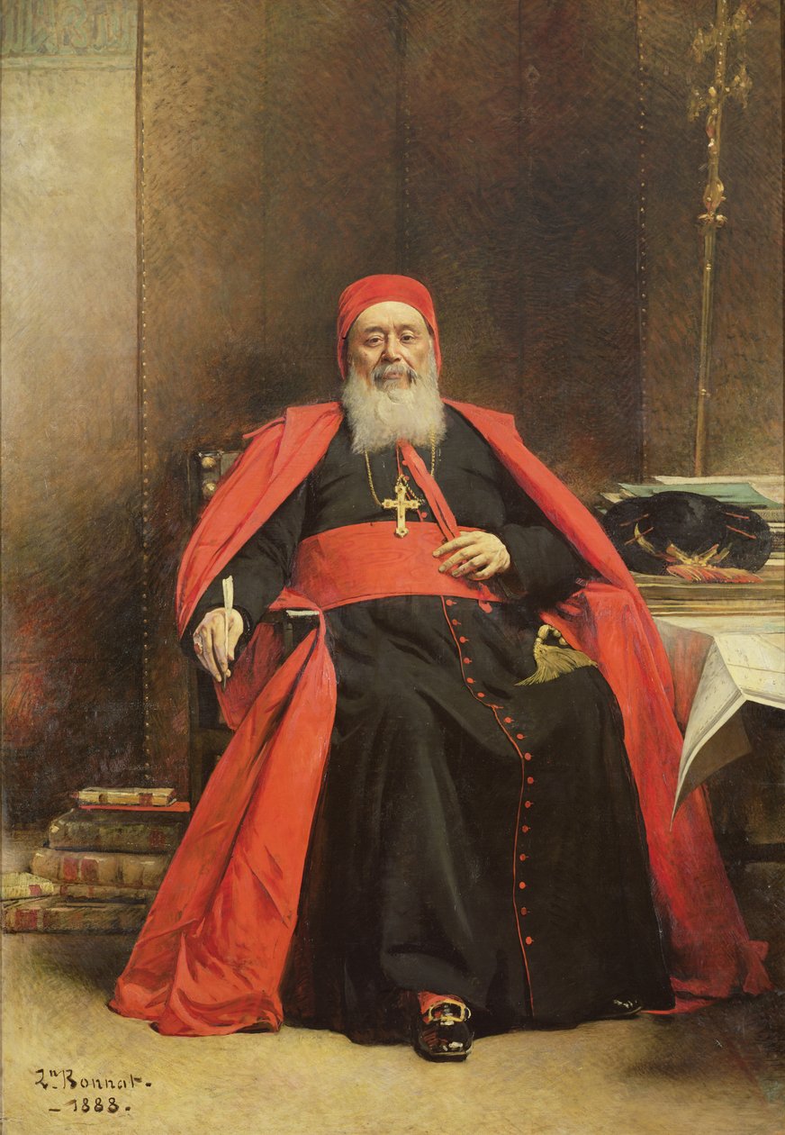Portret Charlesa Lavigerie (1825-92) 1888 autorstwa Leon Joseph Florentin Bonnat