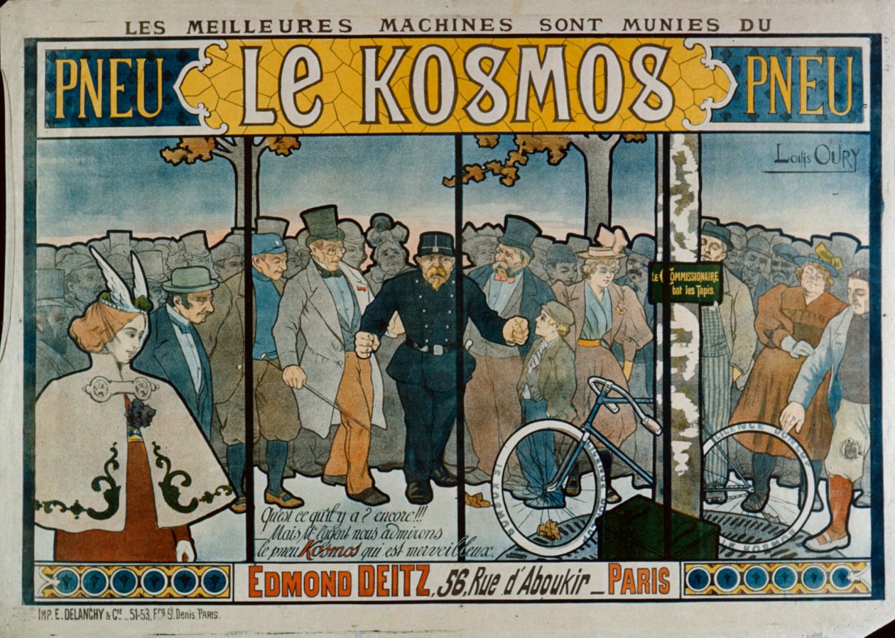 Le Kosmos autorstwa Leon Louis Oury