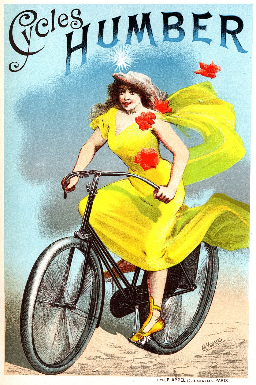 Cykle Humberta. Plakat autorstwa Choubrac autorstwa Leon Choubrac