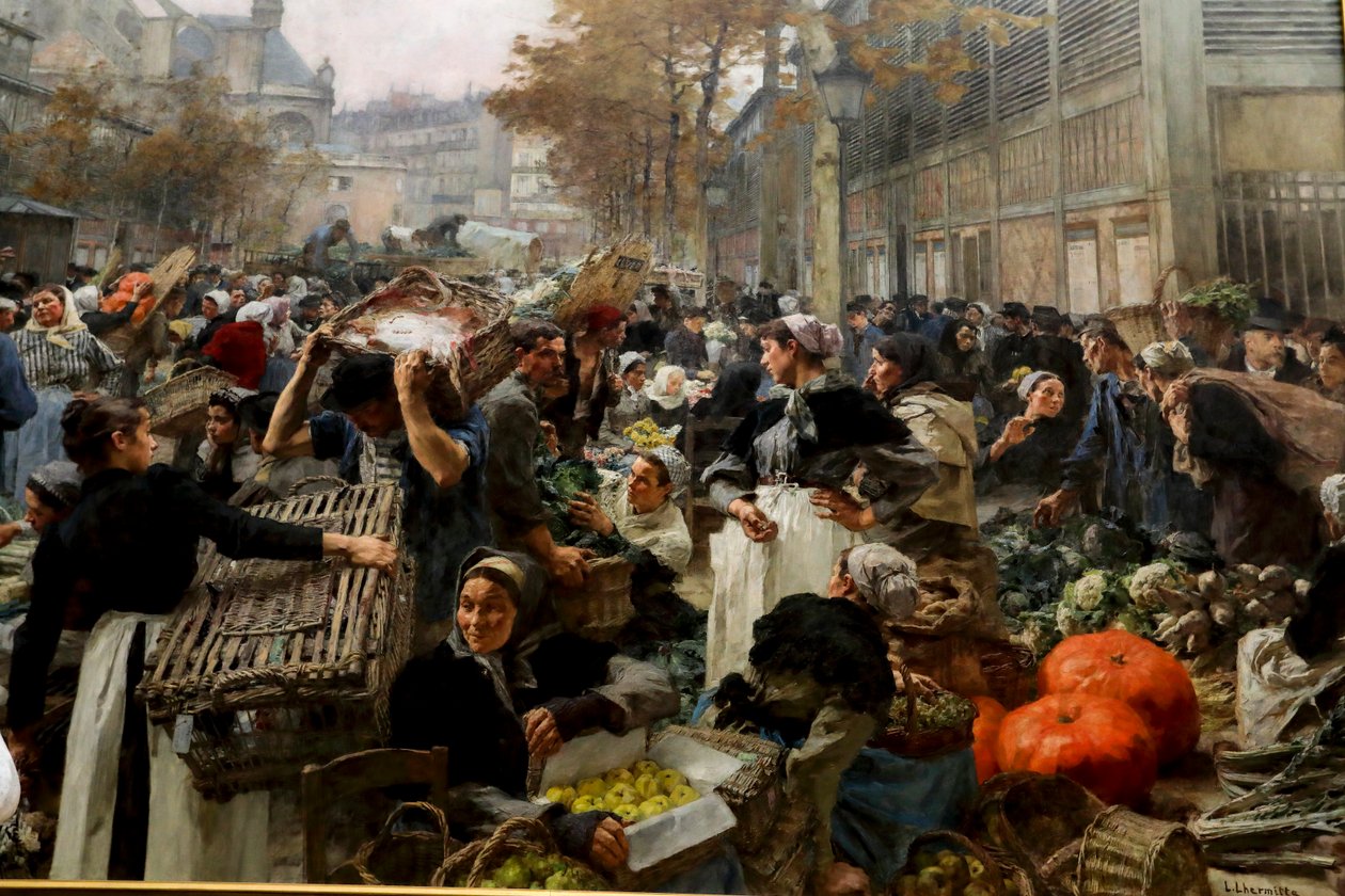 Sale autorstwa Leon Augustin Lhermitte