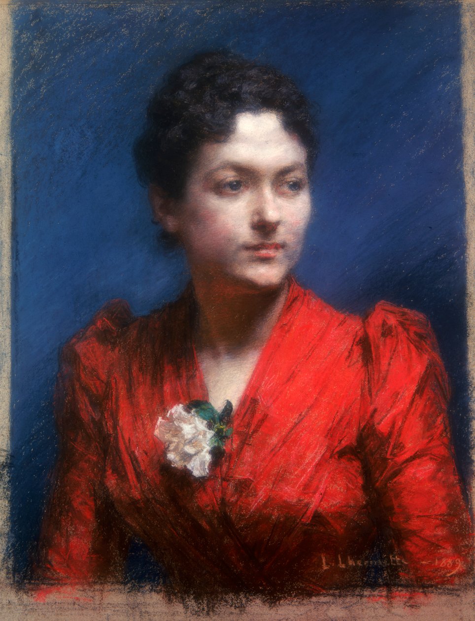 Pani Lambert, 1889 autorstwa Leon Augustin Lhermitte
