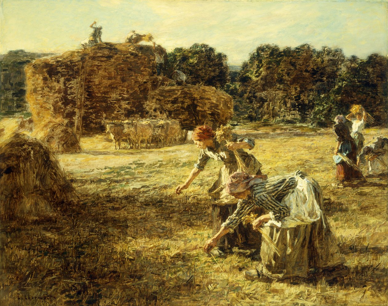 Czyściciele autorstwa Leon Augustin Lhermitte