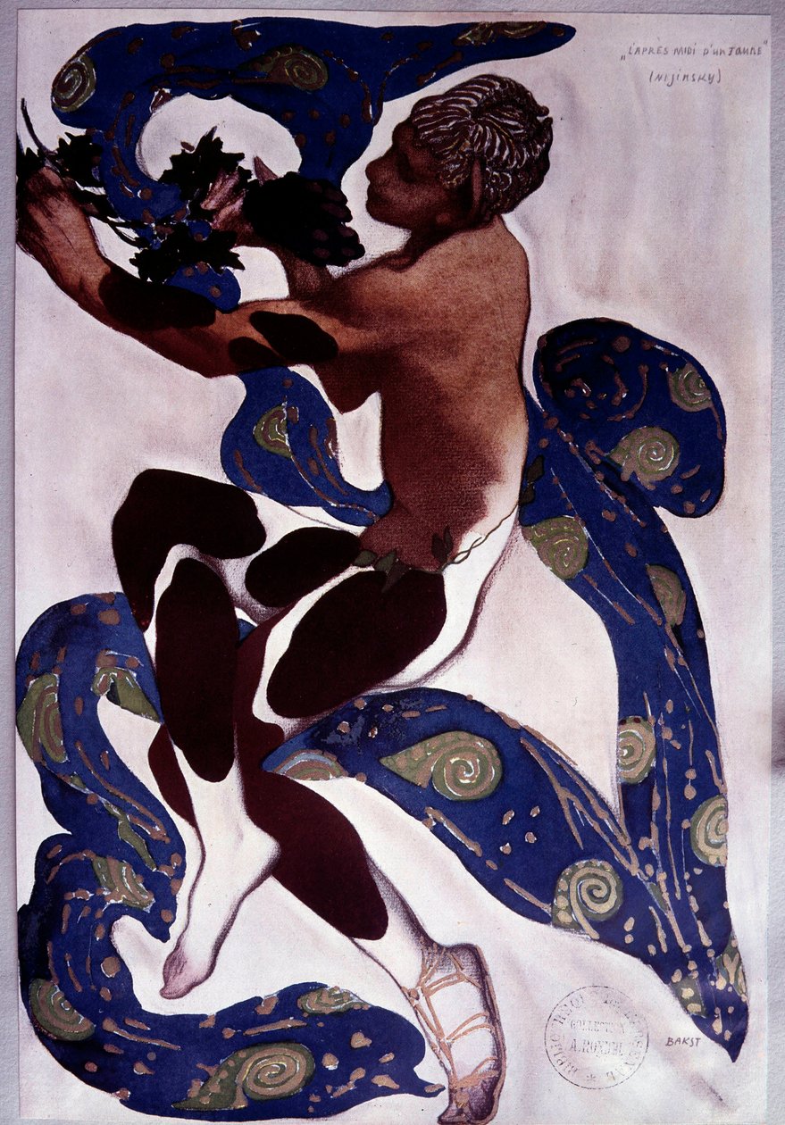 Choreografia „Popołudnie fauna” Wacława Niżyńskiego (1889-1950) według „Preludium do popołudnia fauna” Claude