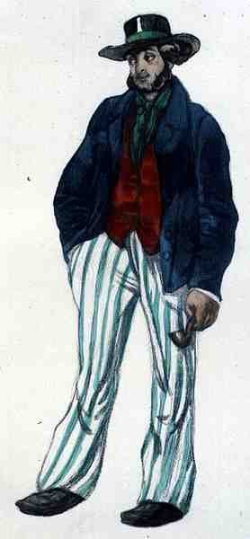Kostium marynarza z The Fantastic Store autorstwa Leon Bakst