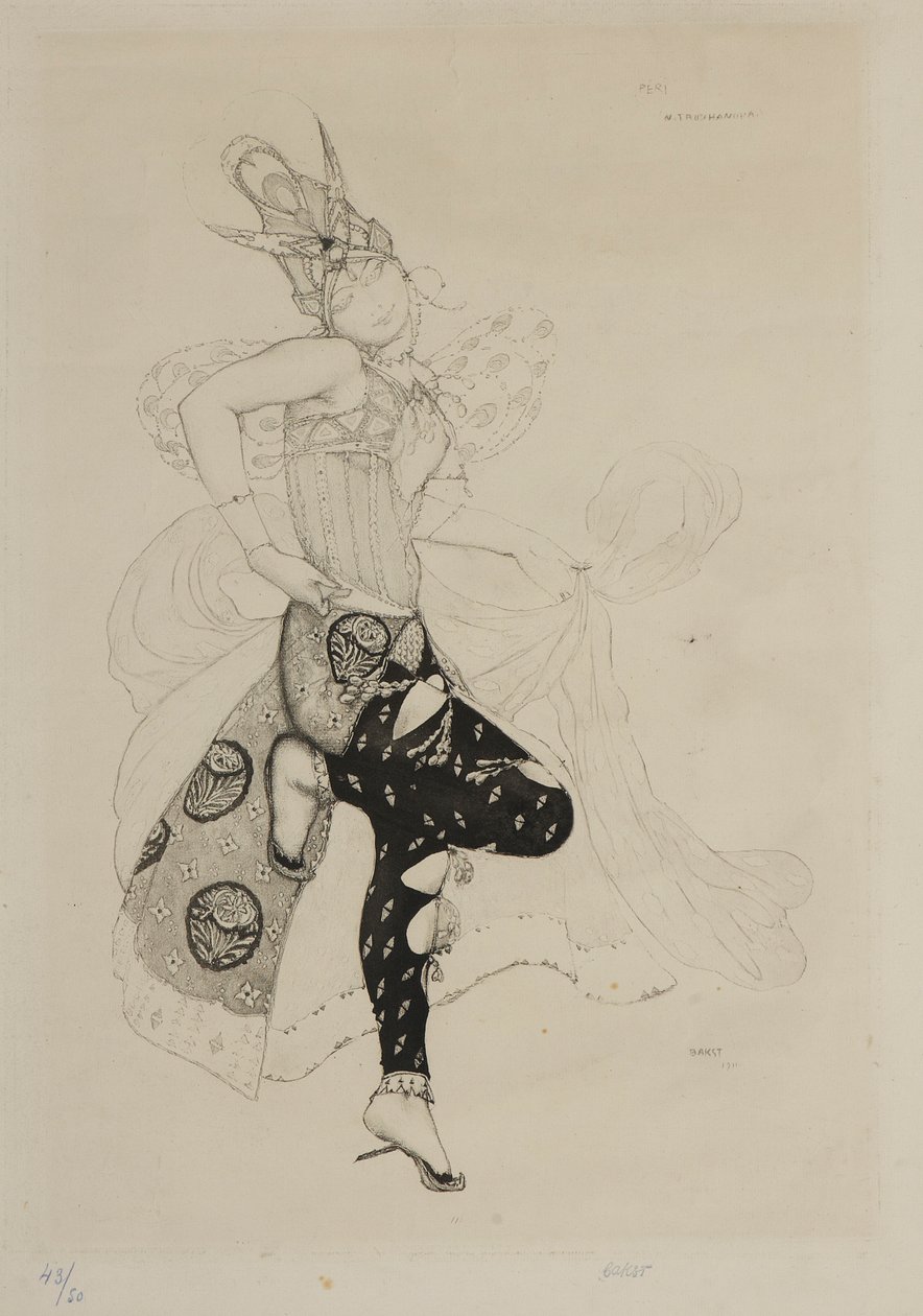 La Péri autorstwa Leon Bakst