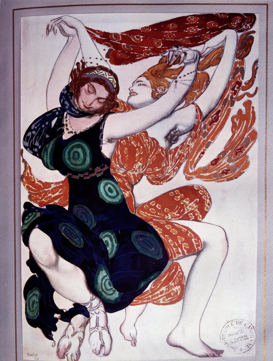 Les bachantes Choreografia z „Popołudnia fauna” Wacława Niżyńskiego (1889-1950) według „Preludium popołudnia fauna” Claude