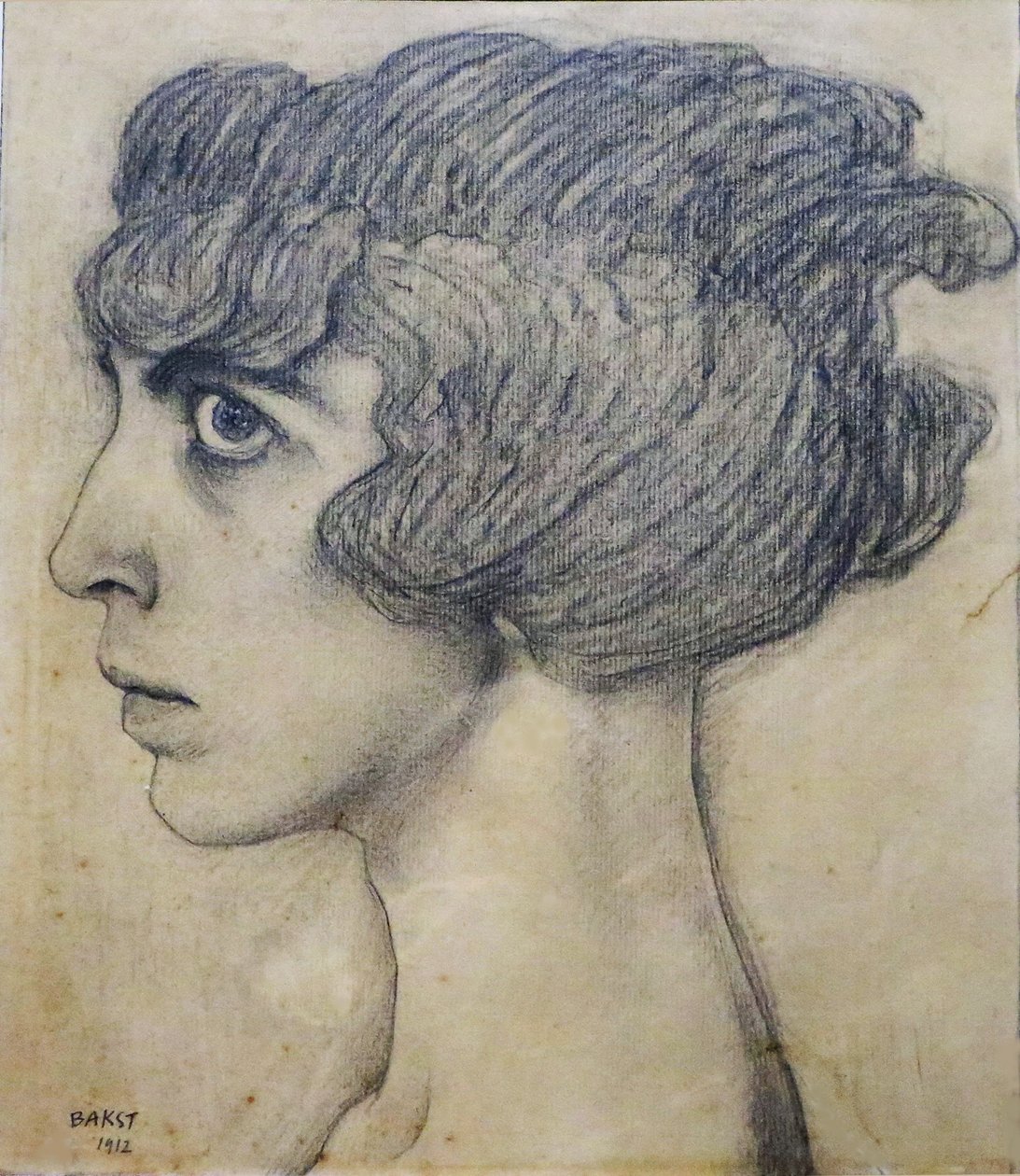 Portret margrabiny Luisy Casati, 1912. autorstwa Leon Bakst