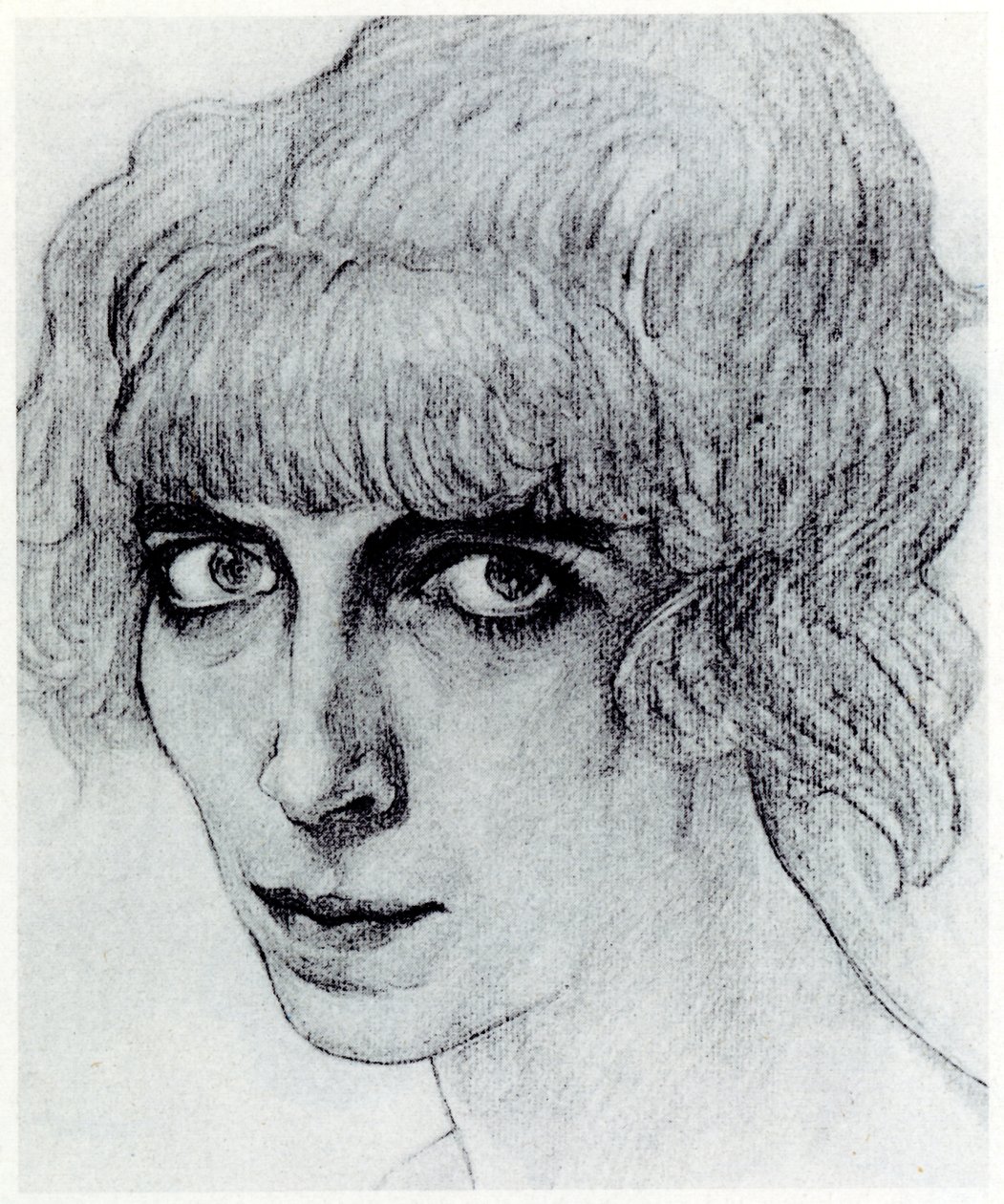 Portret margrabiny Luisy Casati, 1912 autorstwa Leon Bakst