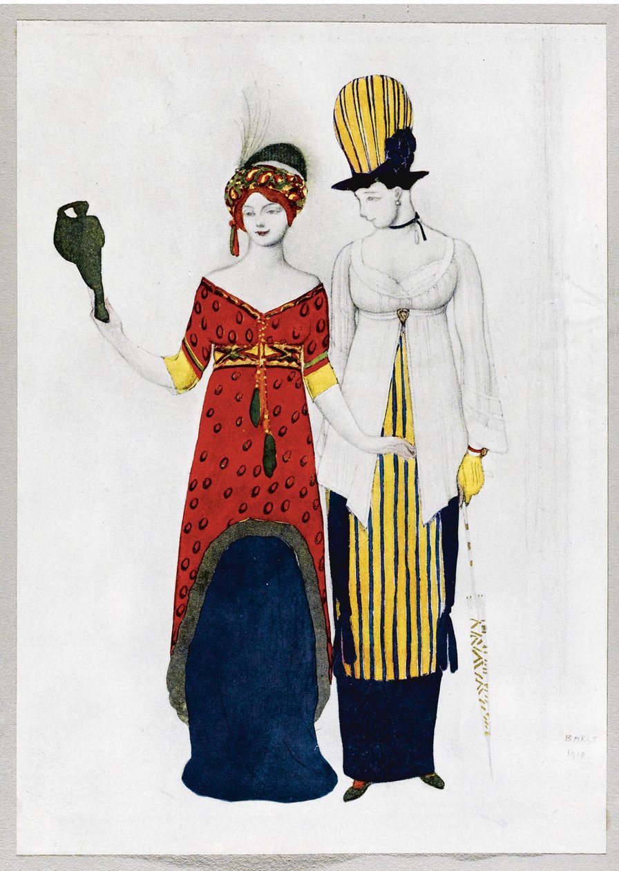 Sztuka dekoracyjna Léona Baksta, Londyn: Towarzystwo Sztuk Pięknych, 1913, 1913 autorstwa Leon Bakst
