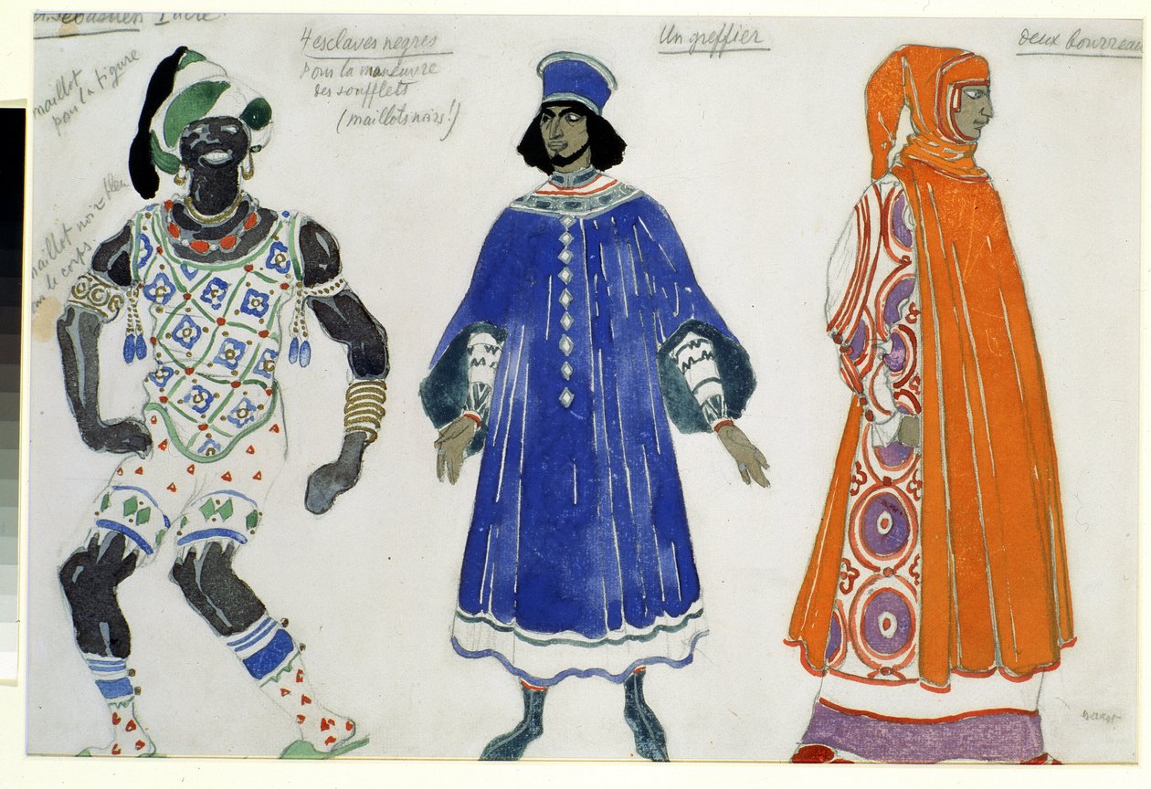 kostium do baletu „Martyre de Saint Sebastien” Gabriele D