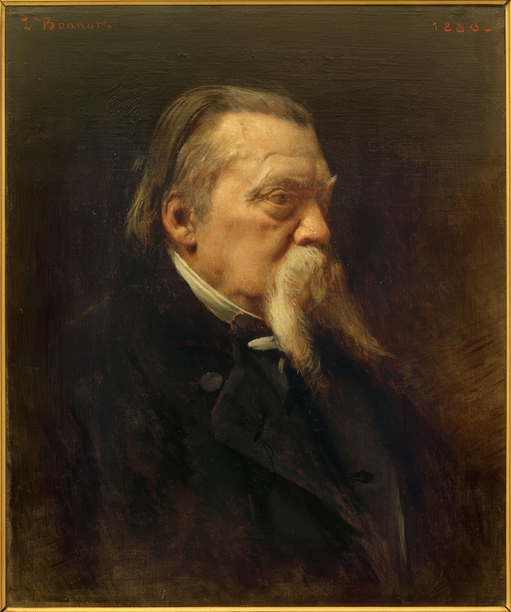 Portret Jean-François Gigoux autorstwa Leon Joseph Florentin Bonnat