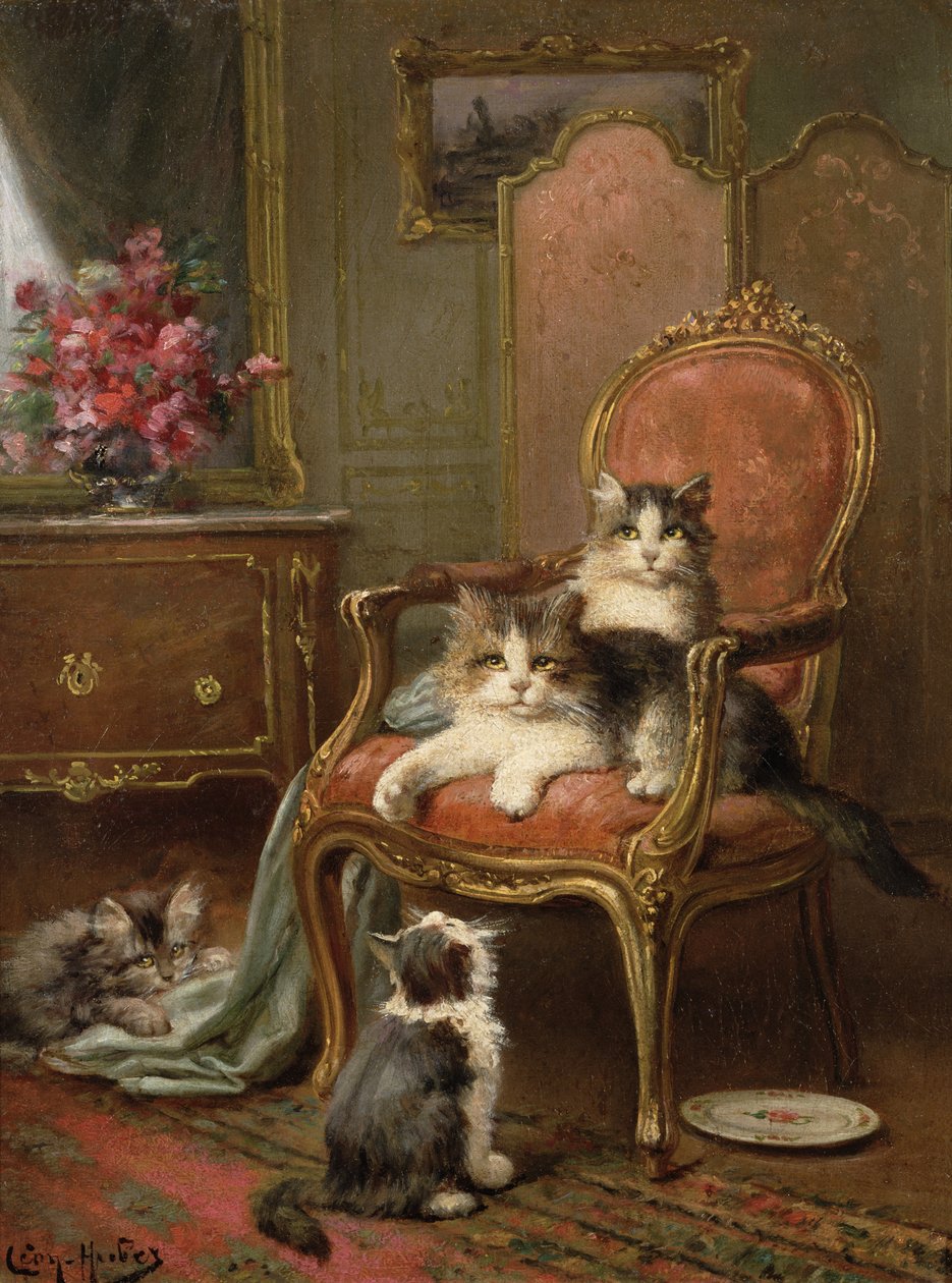Ulubione krzesło autorstwa Leon Charles Huber