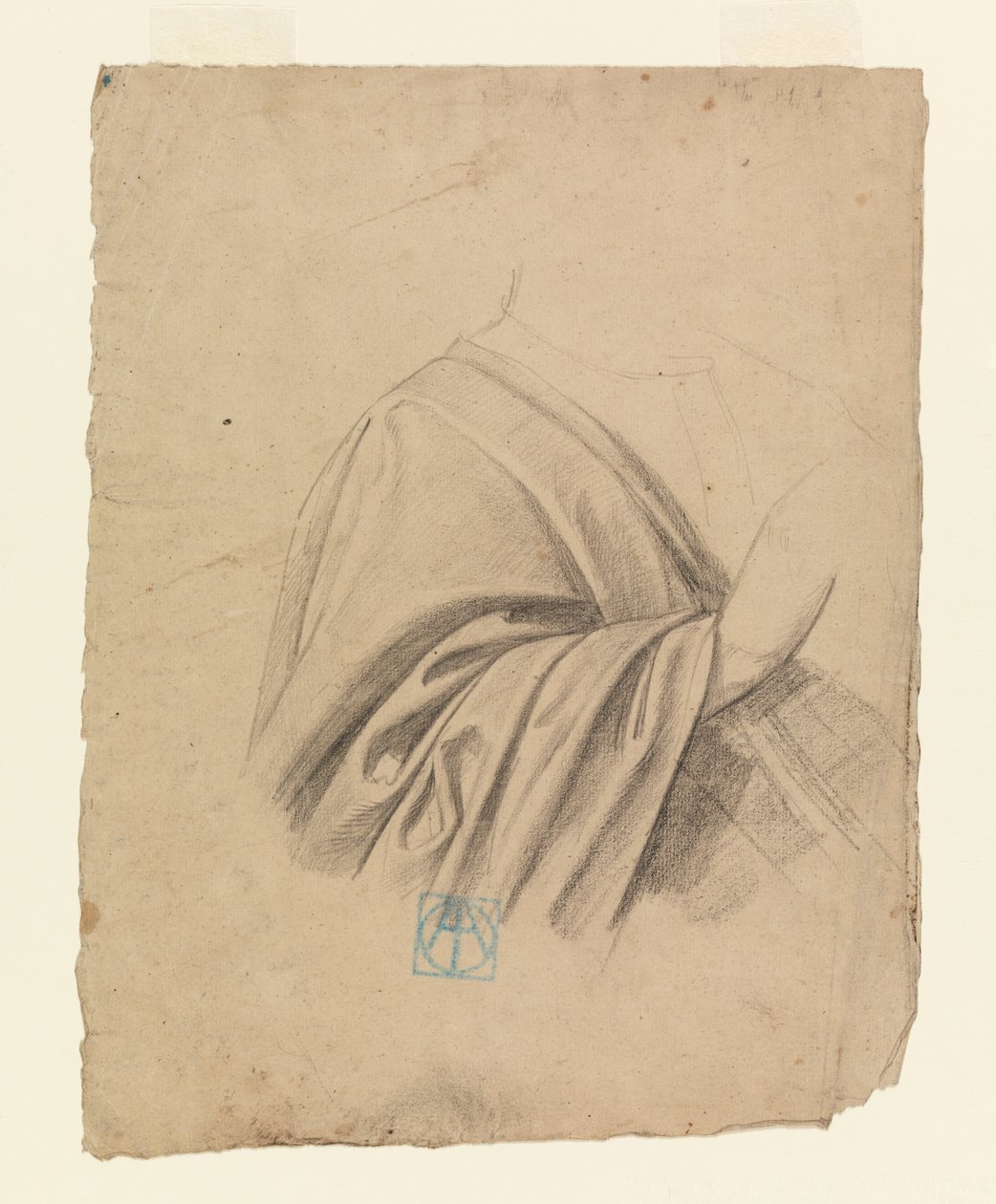 Studium draperii autorstwa Leon Dabo