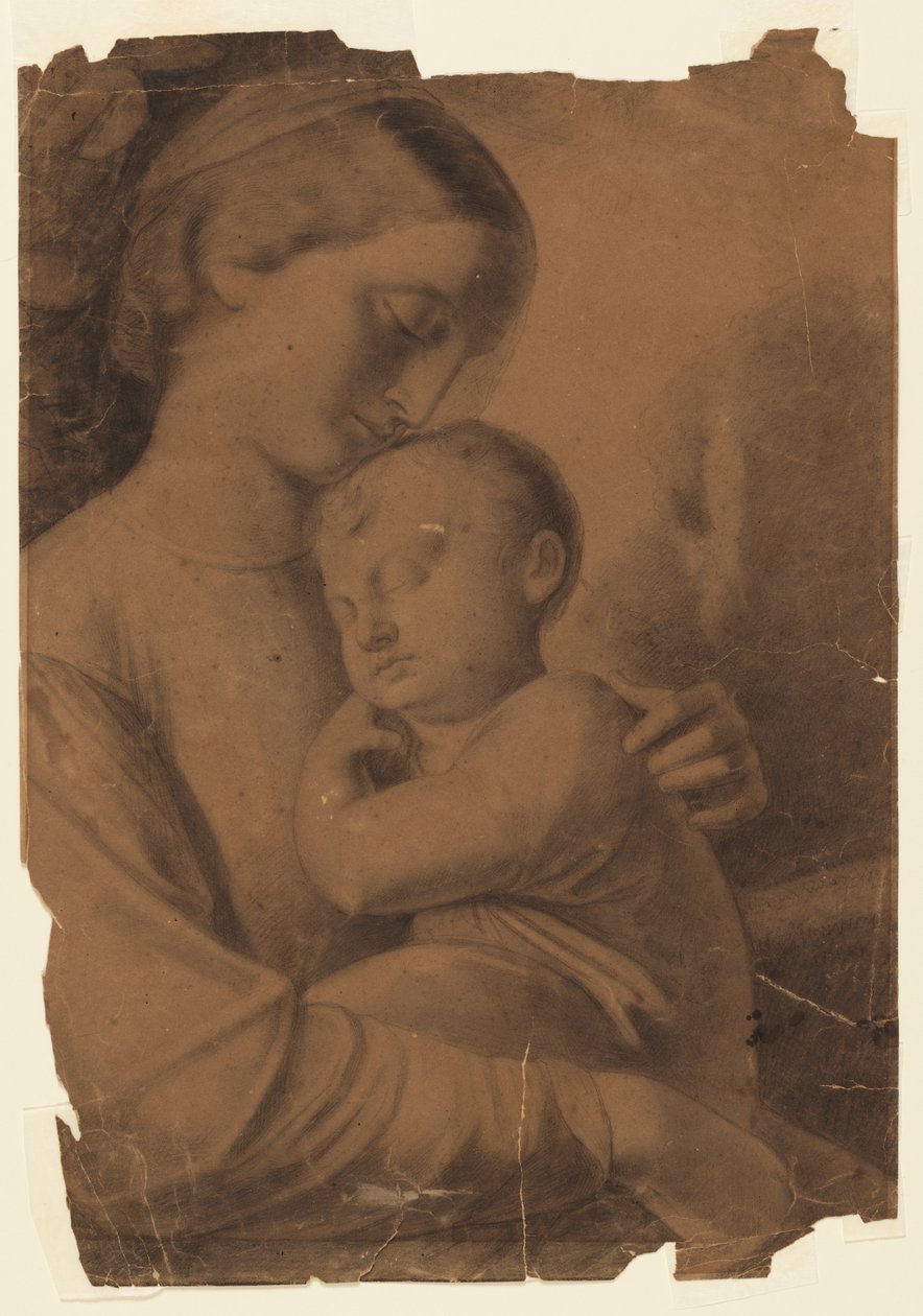 Madonna z Dzieciątkiem autorstwa Leon Dabo