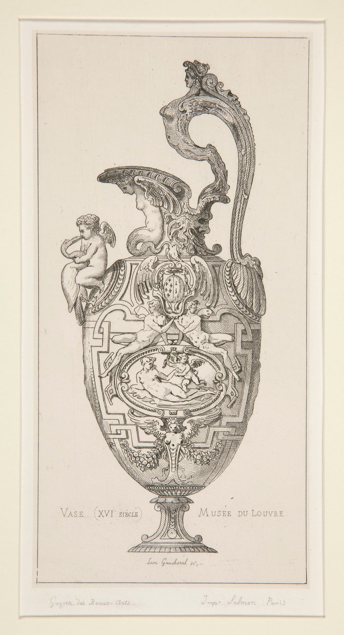 Wazon (XVI w.) Luwr autorstwa Leon Gaucherel