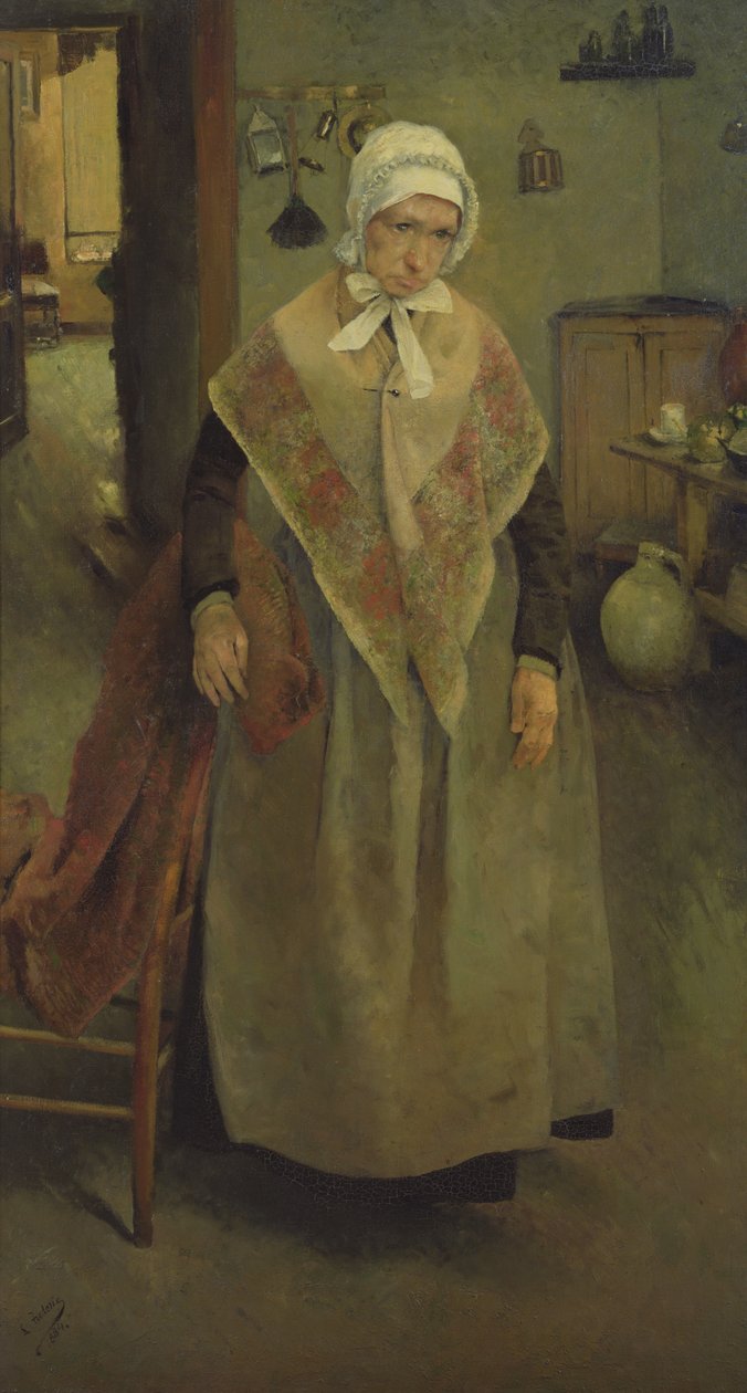 Starszy sługa, 1884 autorstwa Leon Henri Marie Frederic