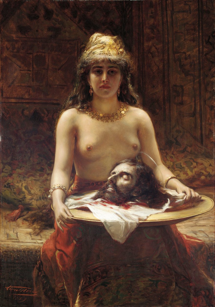 Salome, 1889 autorstwa Leon Herbo