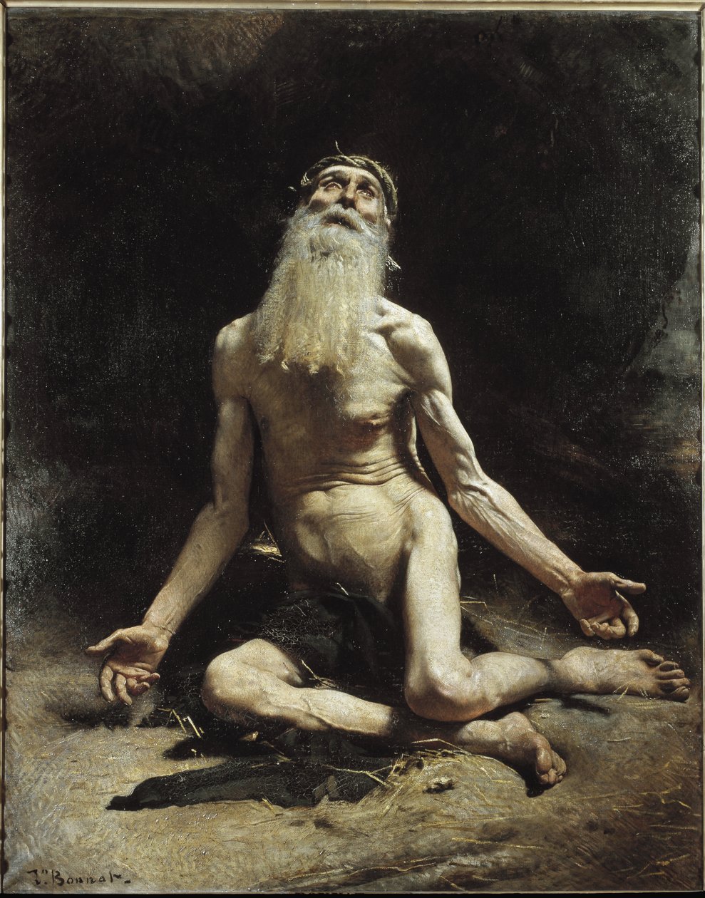 Praca - Obraz Leona Bonnata (1833-1922), olej na płótnie autorstwa Leon Joseph Florentin Bonnat
