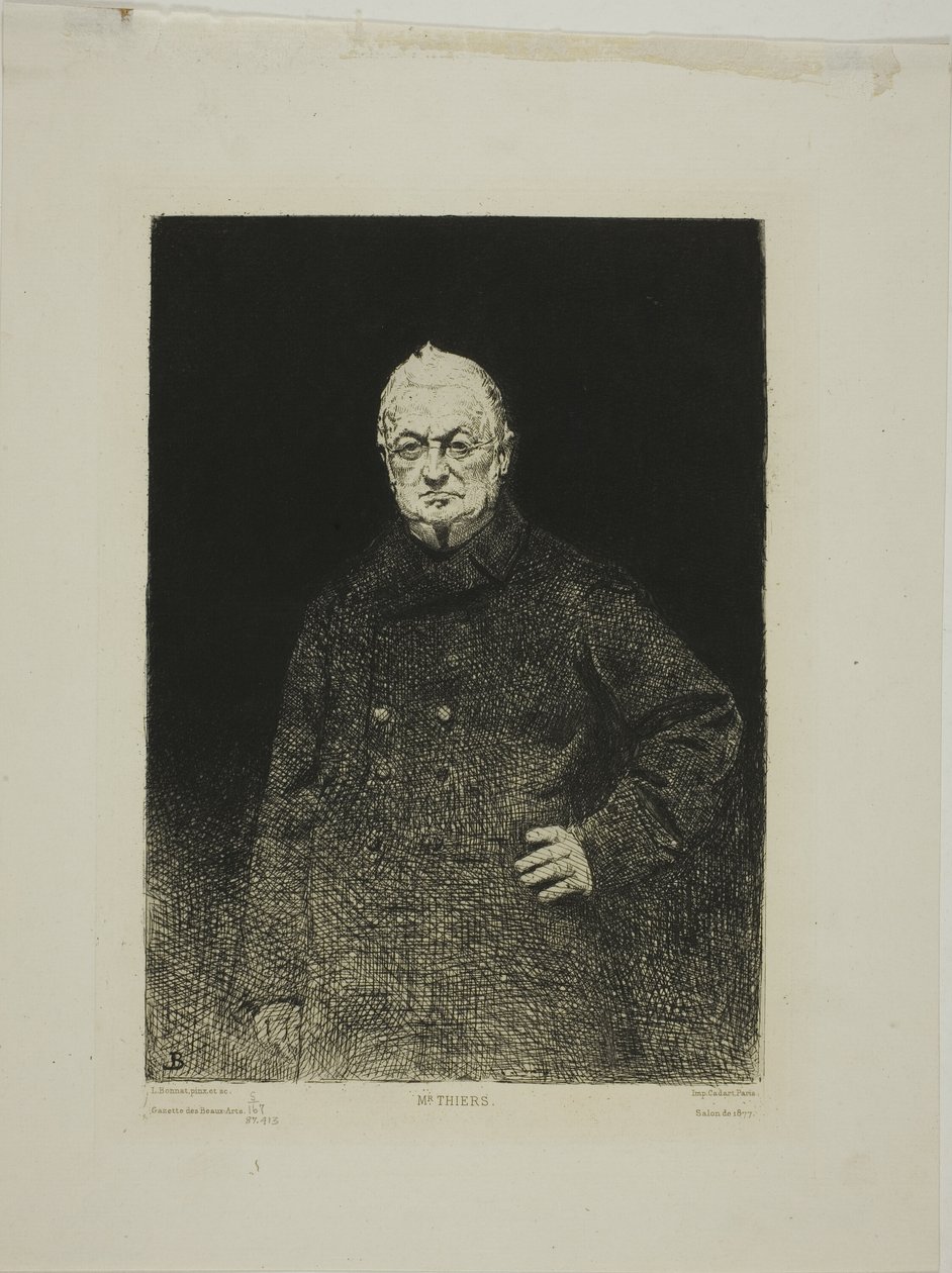 Pan Thiers autorstwa Leon Joseph Florentin Bonnat