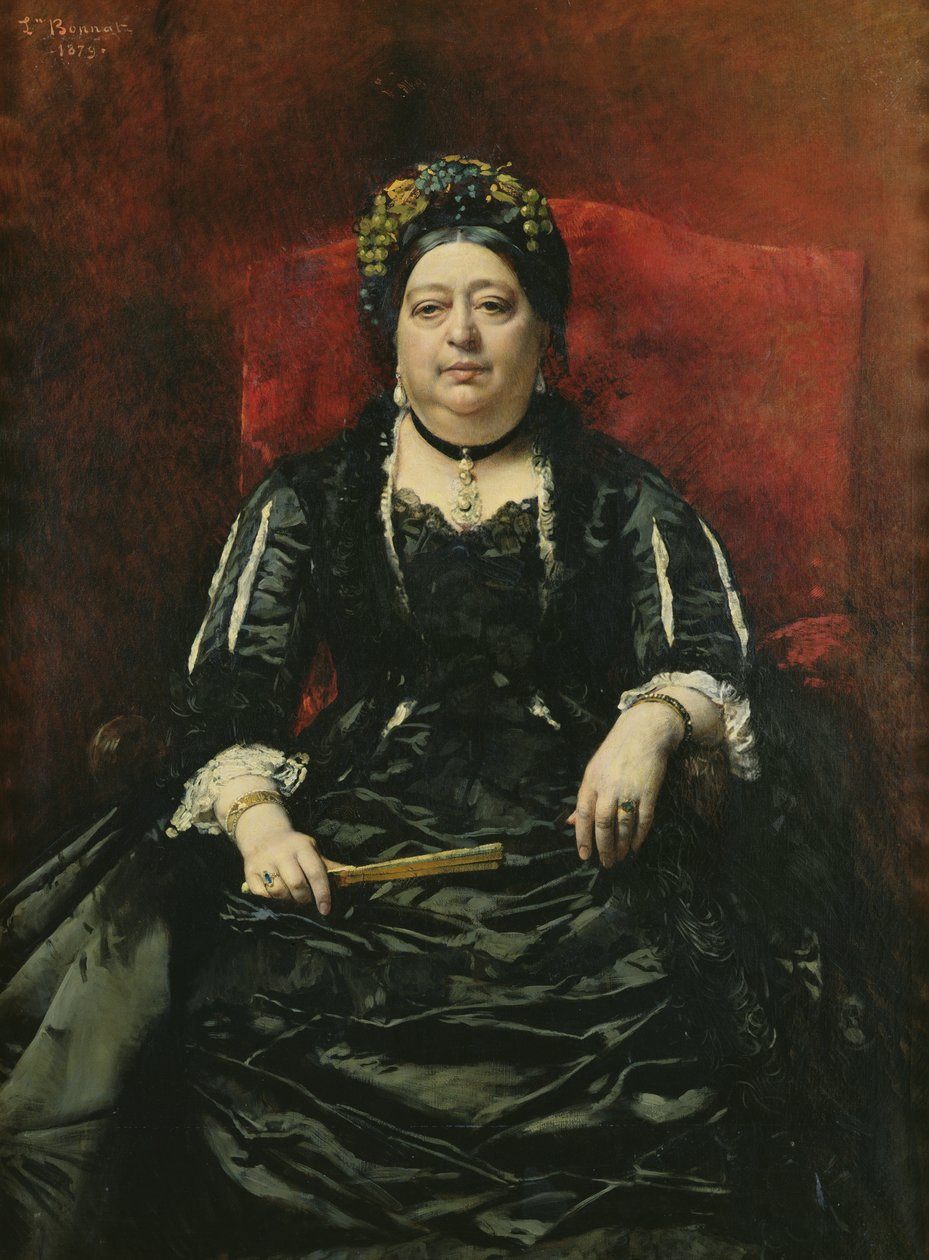 Portret Madame Leopold Stern, 1879 autorstwa Leon Joseph Florentin Bonnat