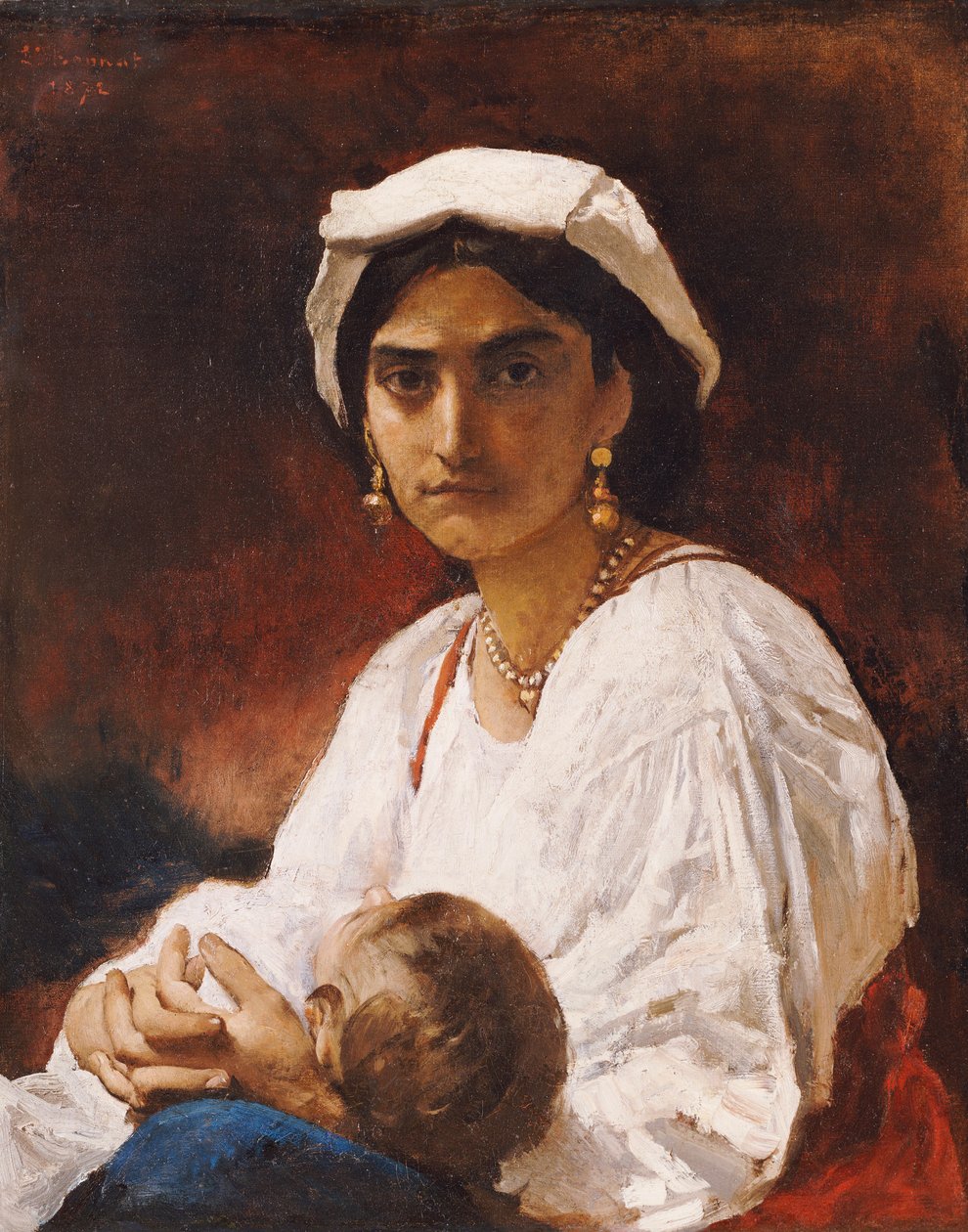Żona bandyty, 1872 autorstwa Leon Joseph Florentin Bonnat