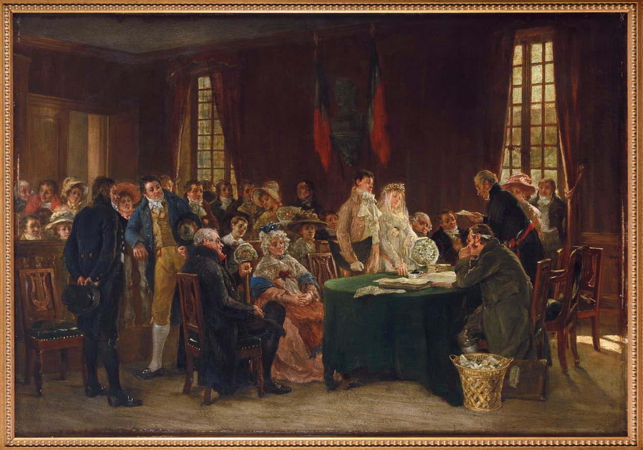 Małżeństwo podczas Pierwszego Cesarstwa — Dansaert, Leon Marie Constant autorstwa Leon Marie Constant Dansaert