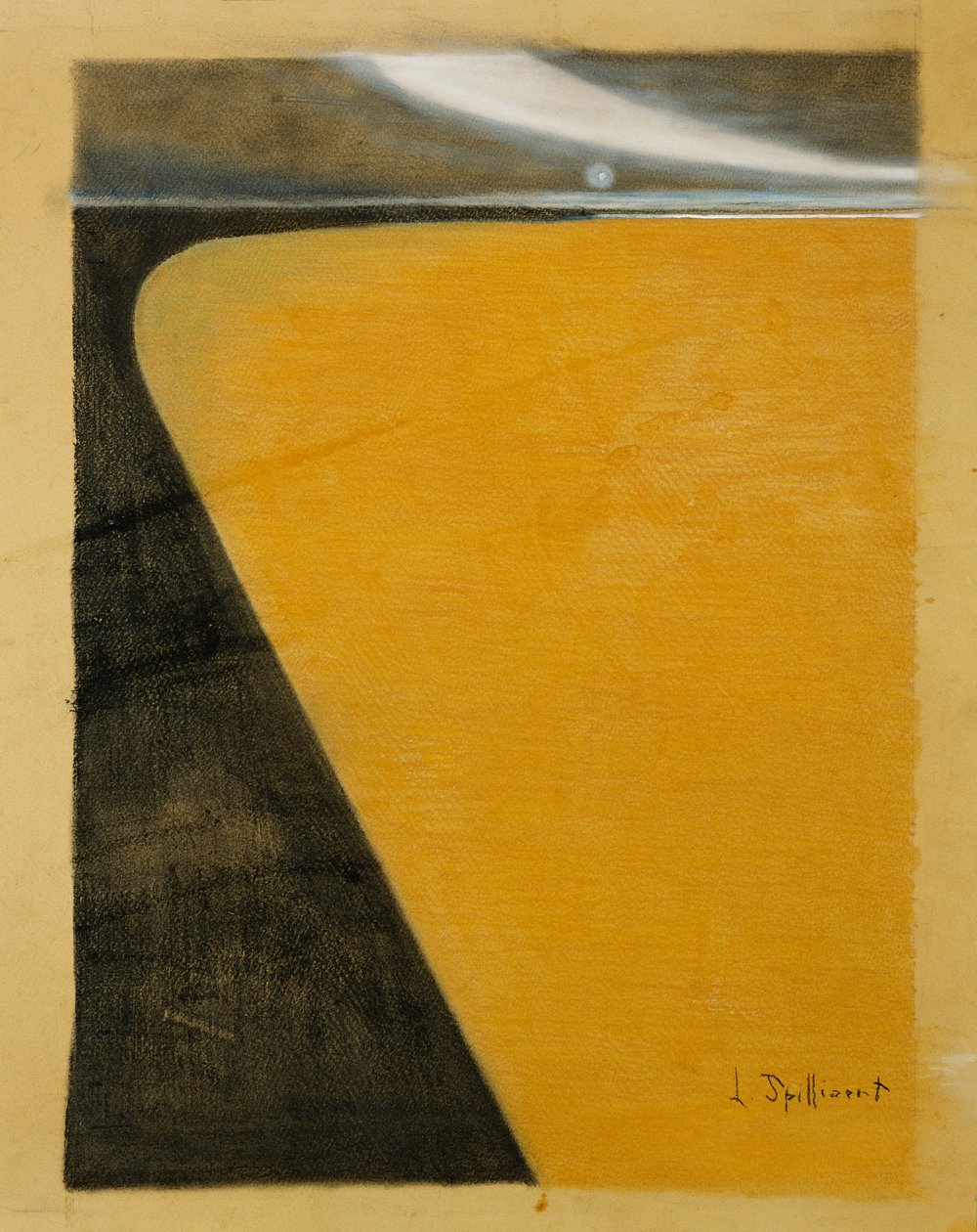 Plaża; Plage, ok. 1909-1910 (pastel, gwasz i węgiel drzewny na karcie) autorstwa Leon Spilliaert