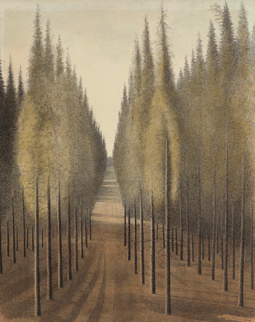 Przerwanie ognia autorstwa Leon Spilliaert
