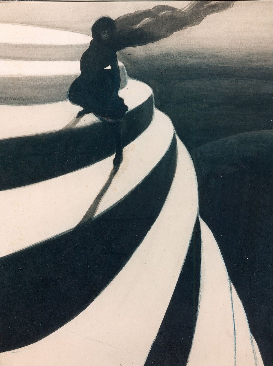 Zawroty głowy Zawroty głowy, 1908. autorstwa Leon Spilliaert