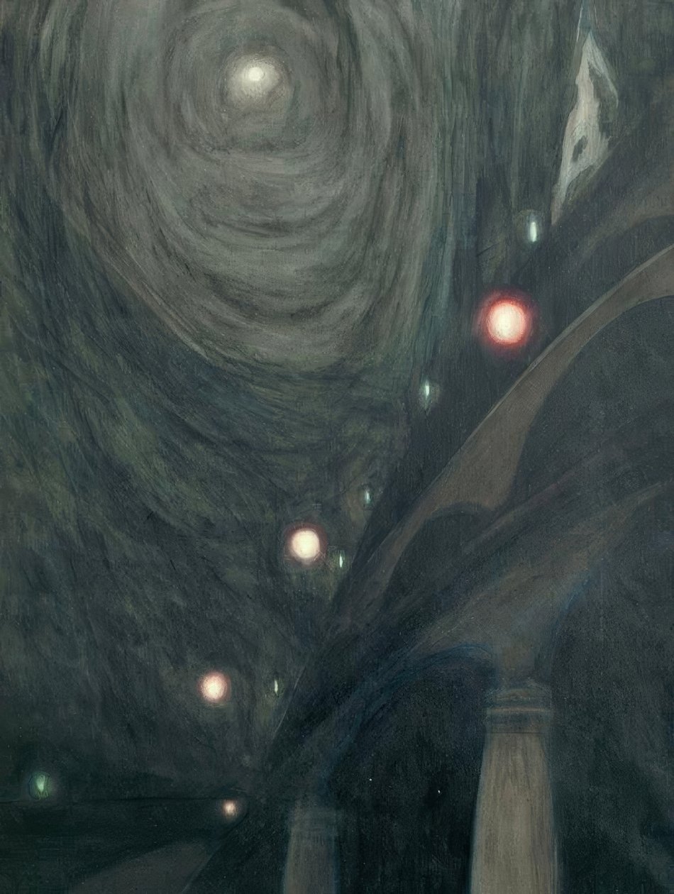 L.Spilliaert, Światło księżyca autorstwa Leon Spilliaert