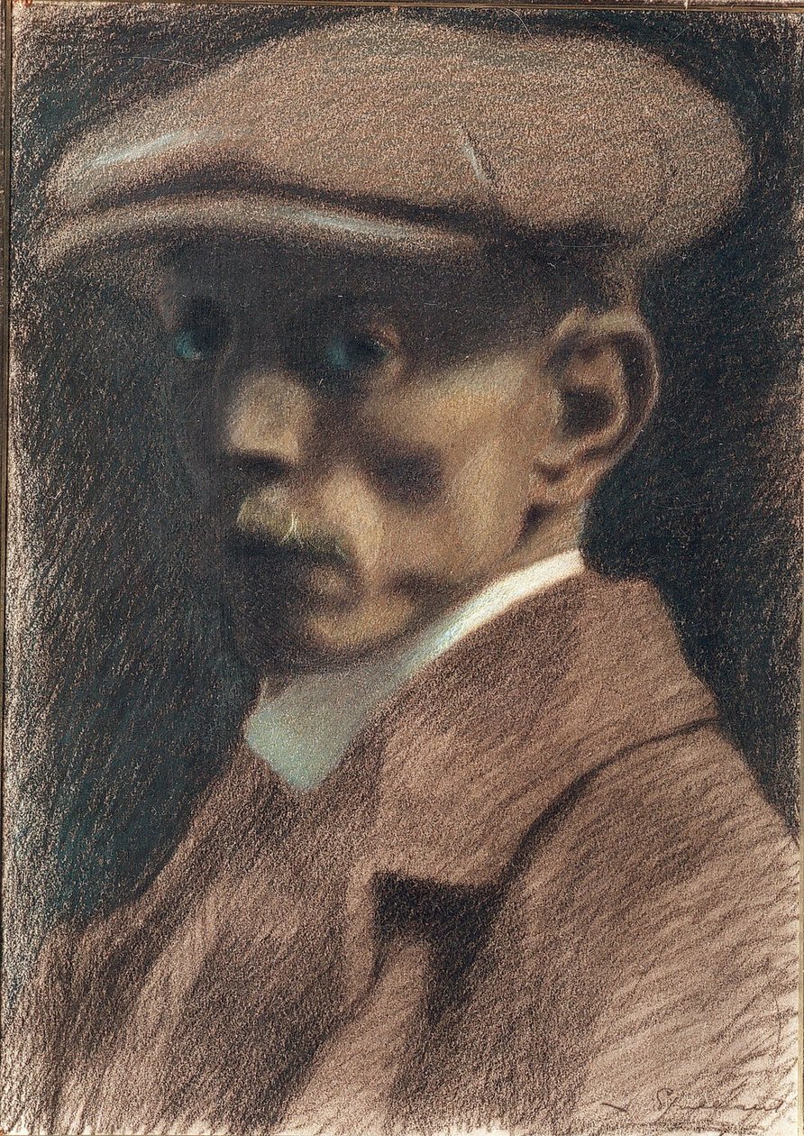 Autoportret, 1900. autorstwa Leon Spilliaert