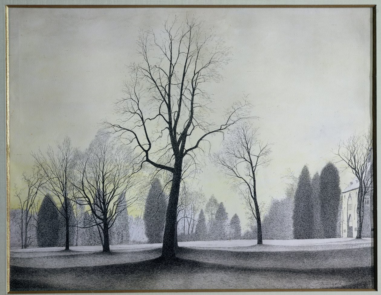 Park, Drzewa autorstwa Leon Spilliaert