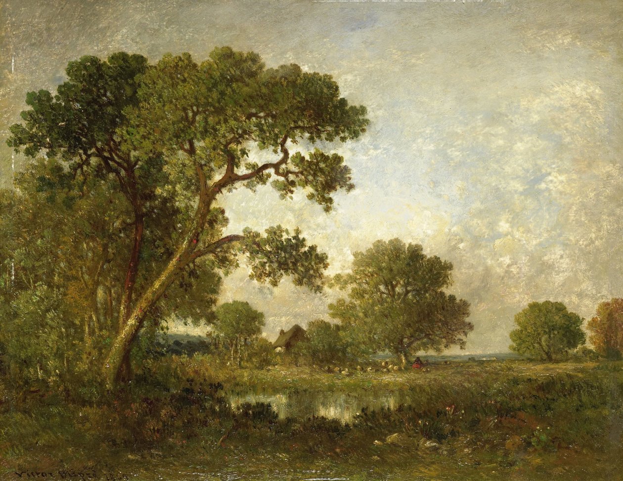 Krajobraz autorstwa Leon Victor Dupre