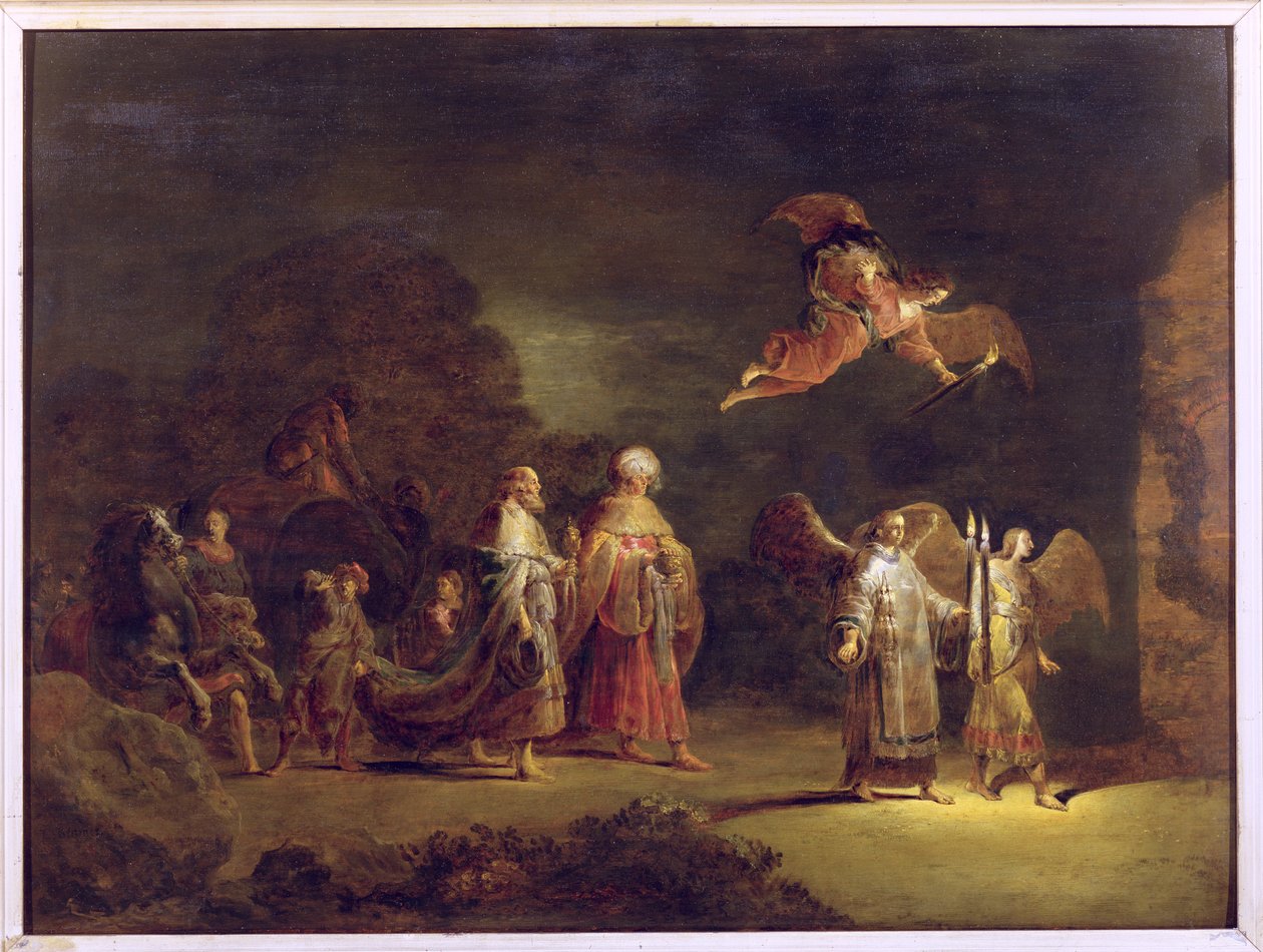 Mędrcy idący do Betlejem autorstwa Leonard Bramer