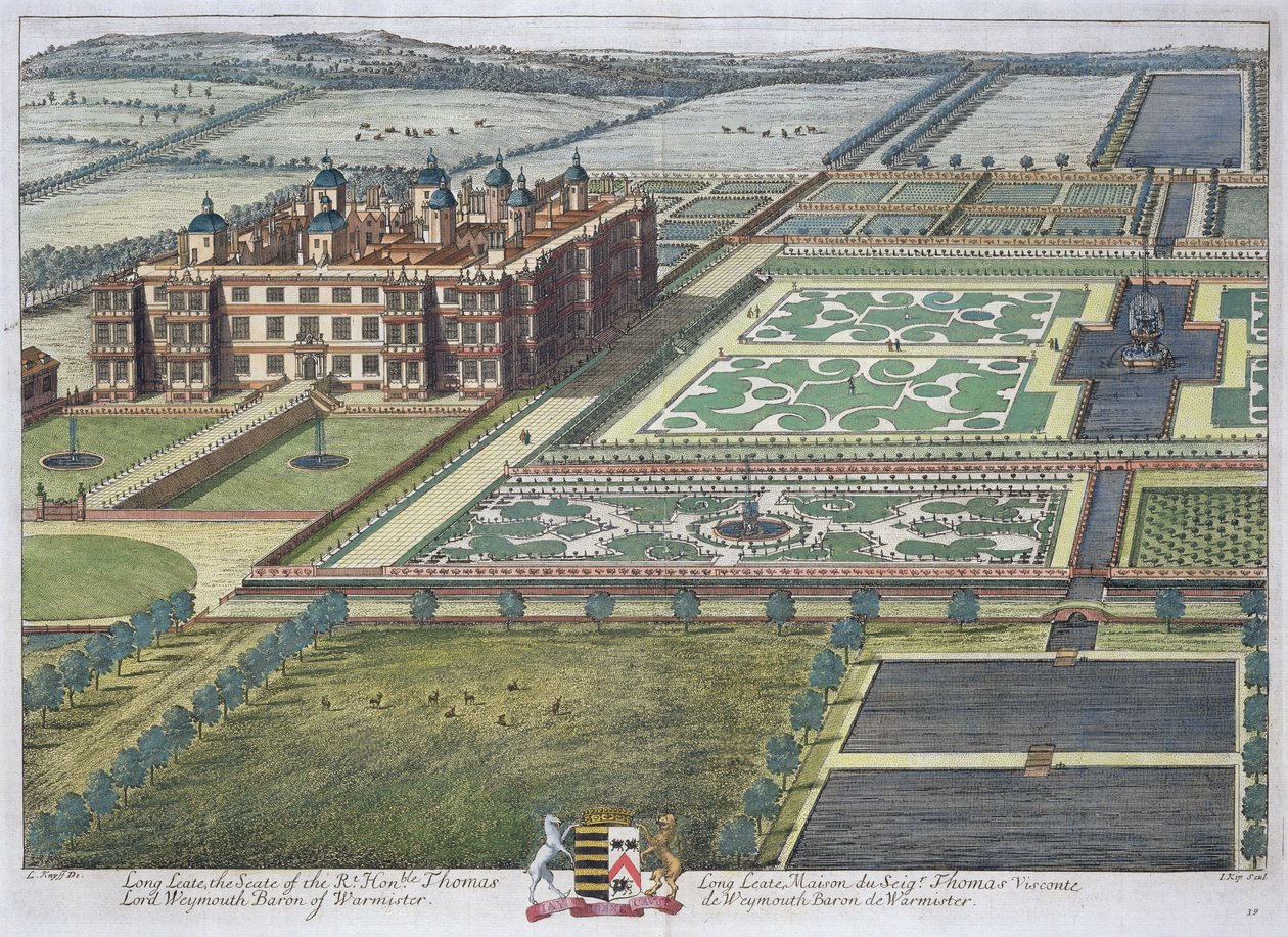 Długie Leate grawerowane przez Johannesa Kipa (ok. 1652-1722) autorstwa Leonard Knyff