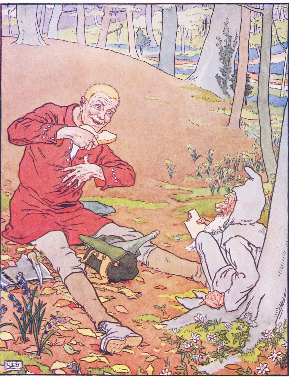 Więc jedli i pili razem autorstwa Leonard Leslie Brooke